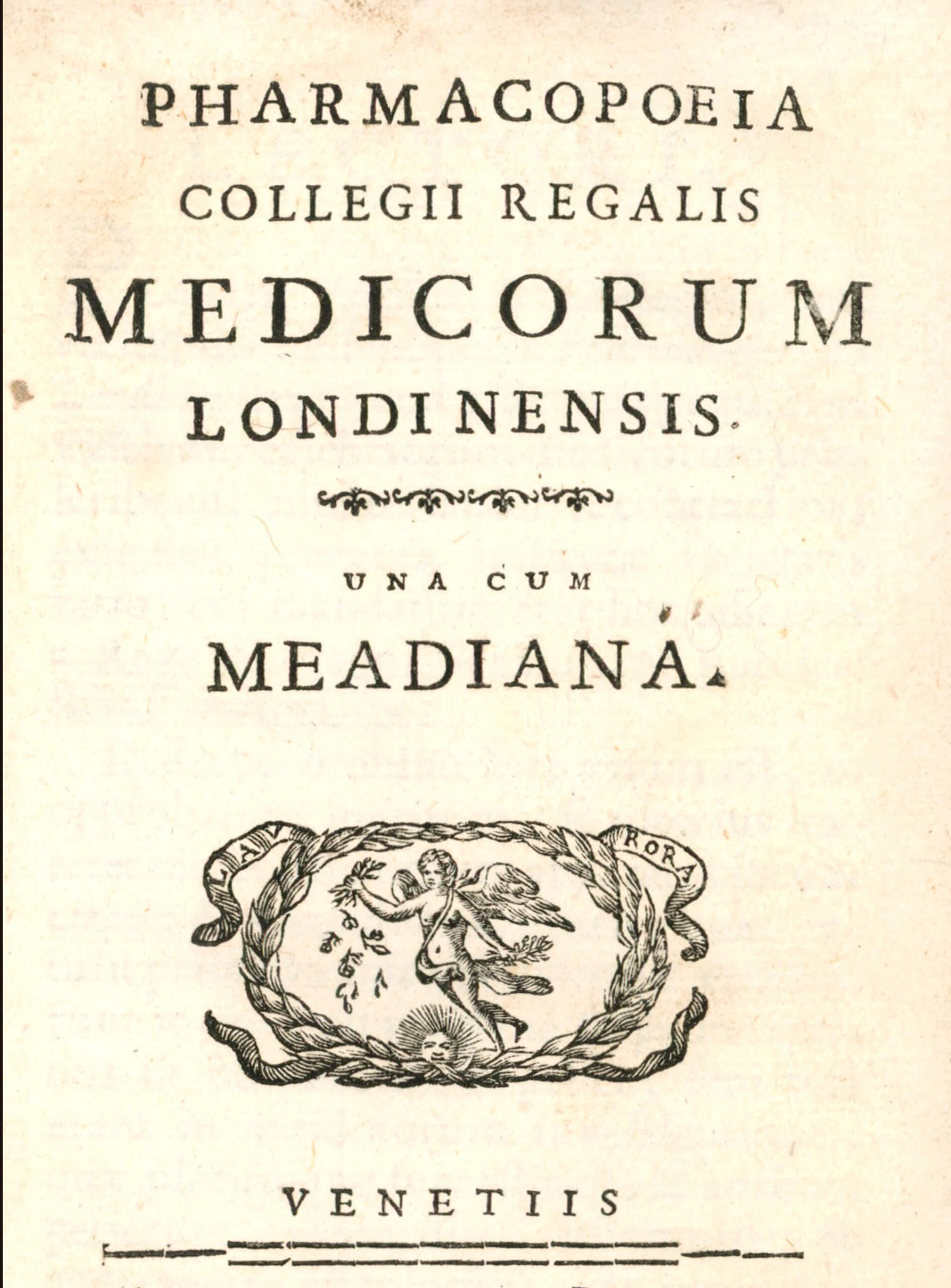 Pharmacopoeia Collegii Regii Medicorum Londinensis