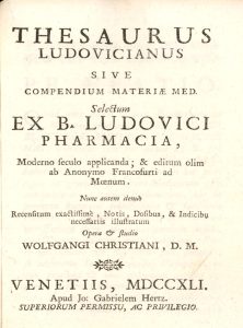 Thesaurus Ludovicianus
