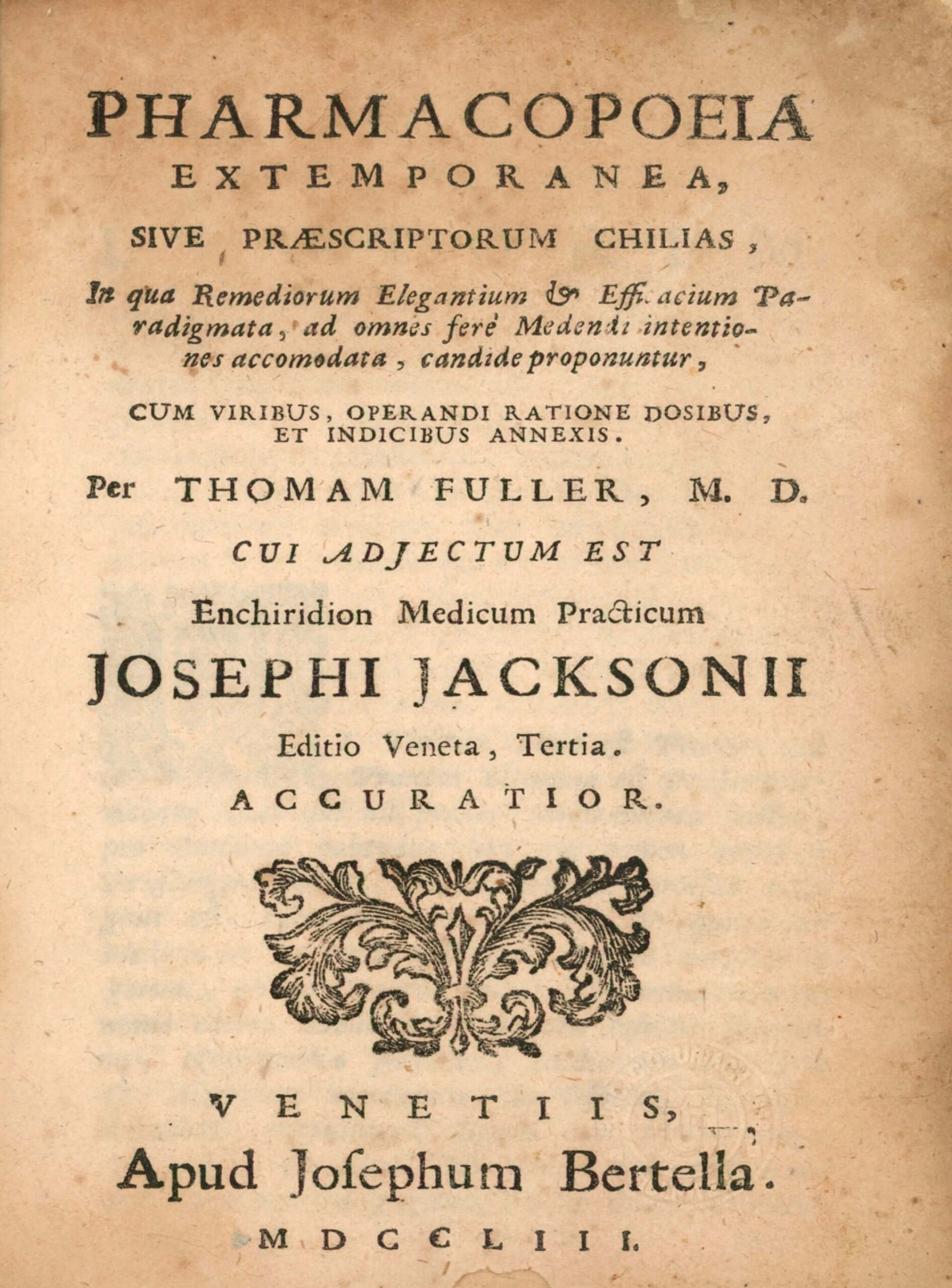 Pharmacopoeia extemporanea