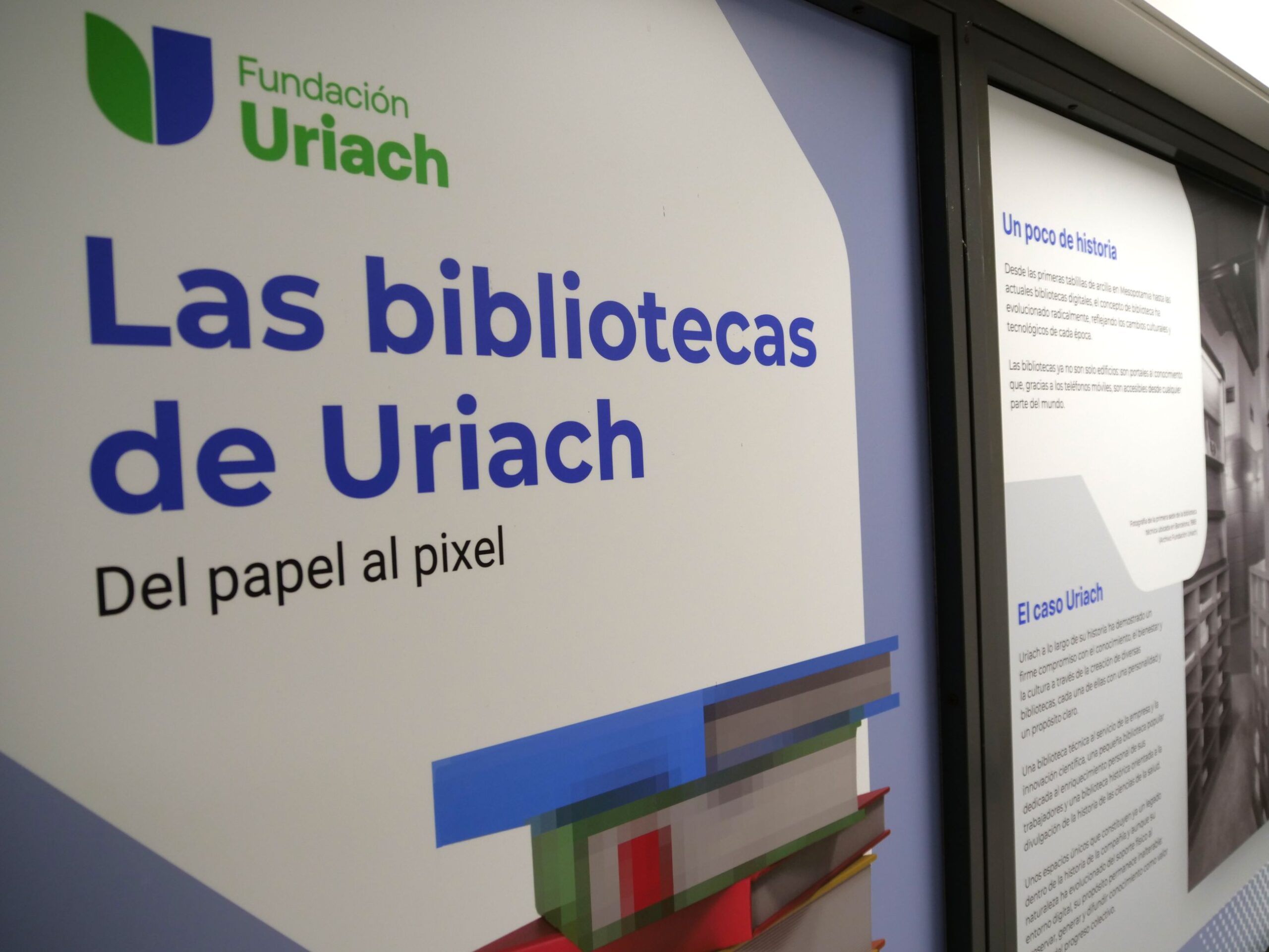 Las bibliotecas de Uriach. Del papel al píxel