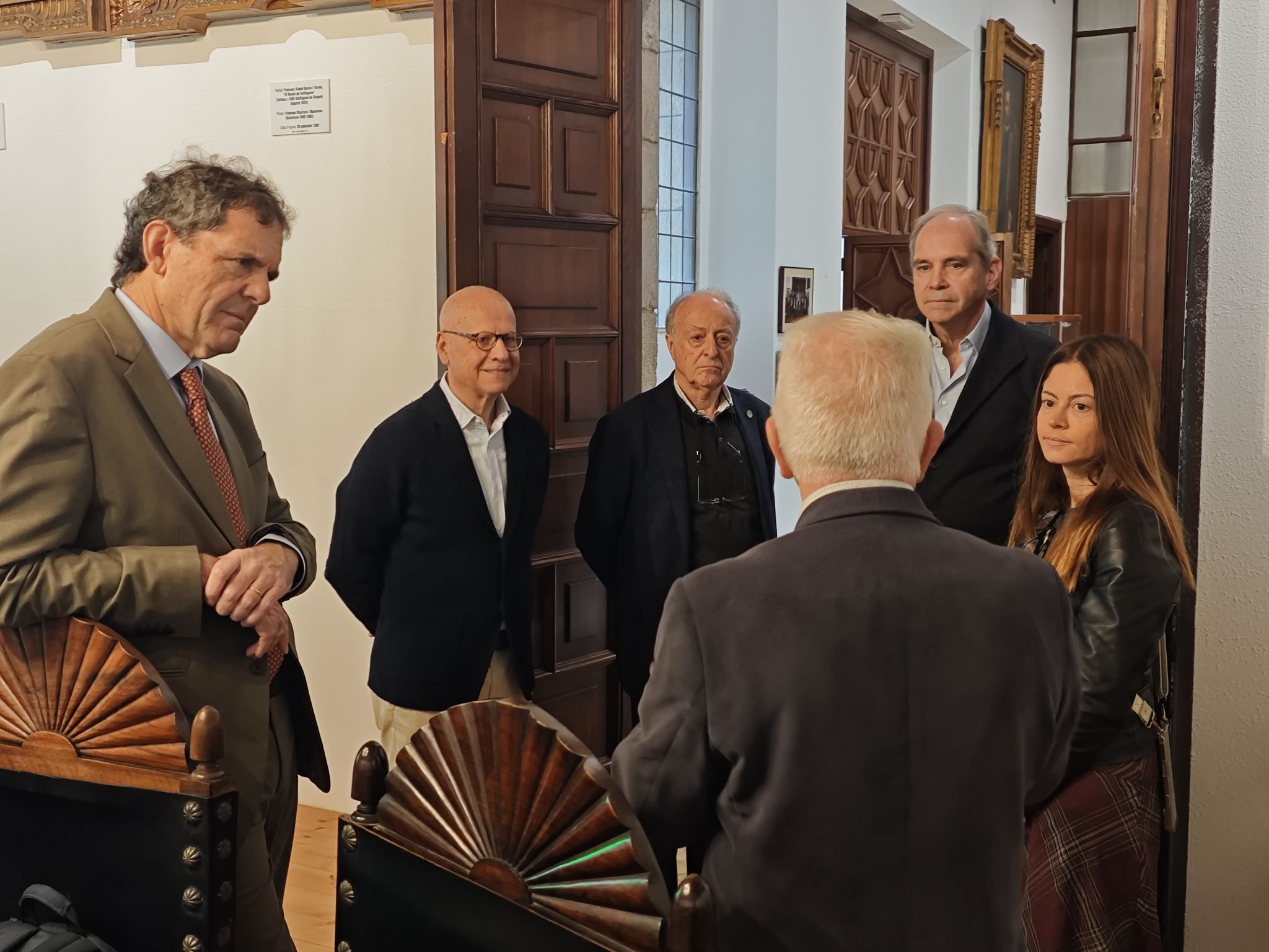 Visita a la Reial Acadèmia de Bones Lletres